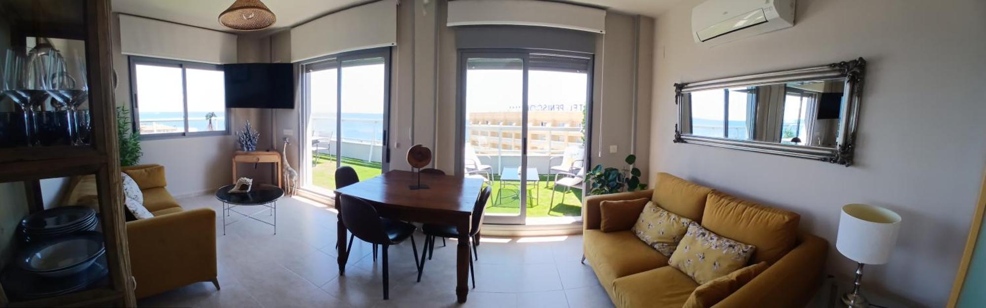 Precioso Atico Frente Al Mar Reformado 2025 Apartman Peñíscola Kültér fotó